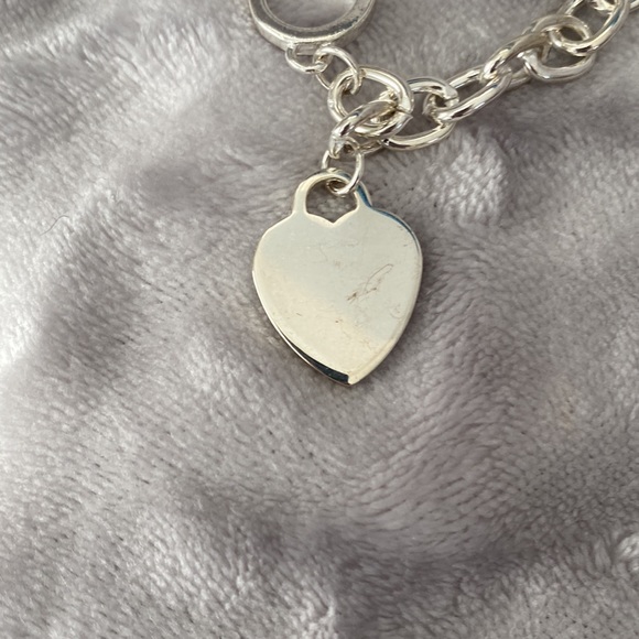 Choker Heart Necklace with matching Bracelet - Picture 5 of 8